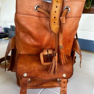 HANDCRAFTED GENUINE LEATHER BACKPACK